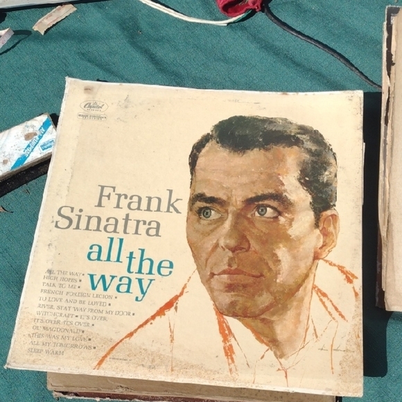 Frank Sinatra'All the Way' Vintage Album - Picture 1 of 2